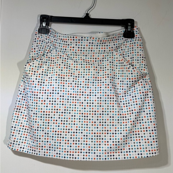 Peter Millar Stylish Multicolor Patterned Women's Skort - Picture 1 of 4